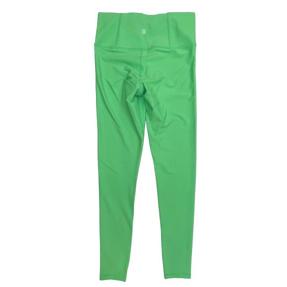 Athleta Interval Stash Leggings Sz S TALL New $89 Valley Green High Rise 27” Ins - Picture 3 of 6